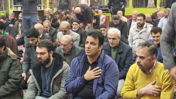 تصاویر/ مراسم گرامیداشت دهه مبارک فجر در مسجد جامع دماوند