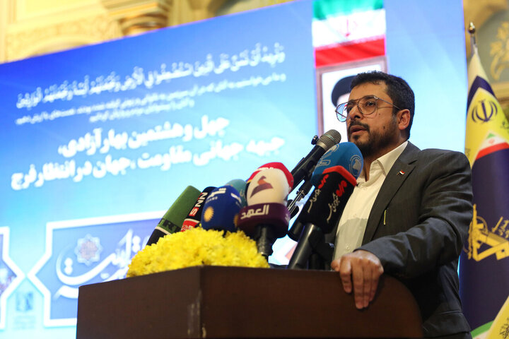 تصاویر/ همایش چهل و هشتمین بهار آزادی، جبهه جهانی مقاومت