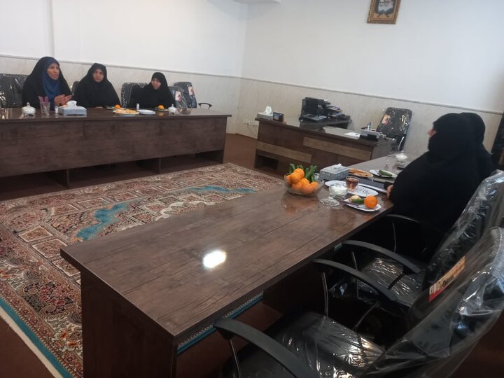 تصاویر/ بازدید مدیر حوزه علمیه خواهران استان کرمان از مدرسه علمیه الزهرا(س) شهربابک