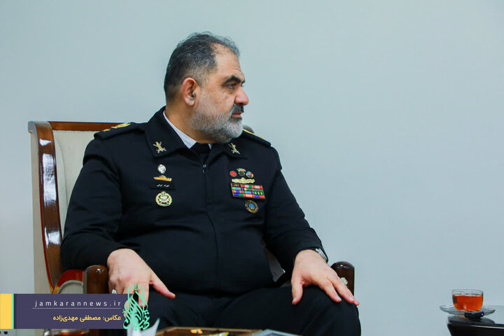 گزارش تصویریدیدار فرمانده نیروی دریایی ارتش با تولیت آستان مقدس مسجد جمکران