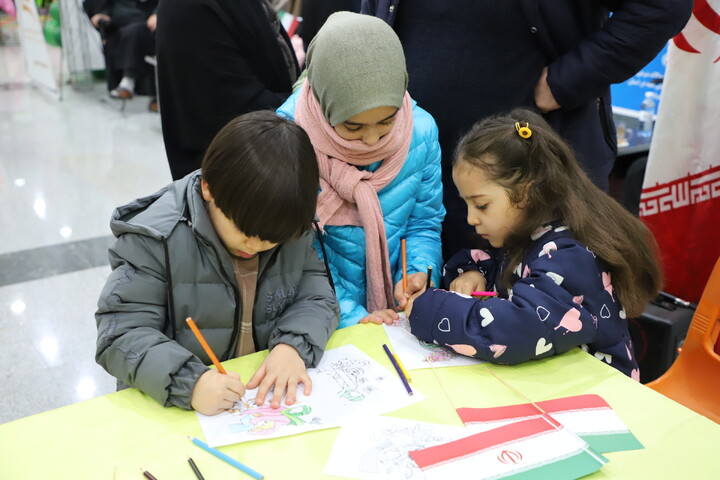 تصاویر / غرفه کودک و نوجوان حوزه علمیه استان آذربایجان شرقی در نمایشگاه قرآن کریم