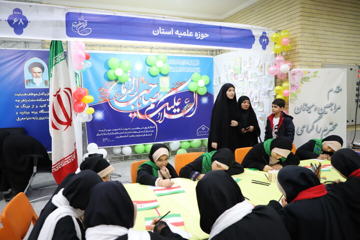 تصاویر / غرفه کودک و نوجوان حوزه علمیه استان آذربایجان شرقی در نمایشگاه قرآن کریم