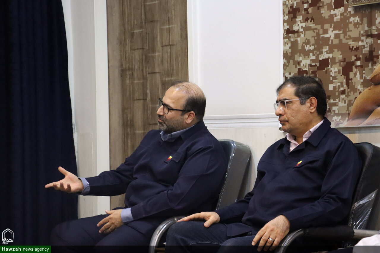 دیدار مدیرعامل و معاونین فولاد با نماینده ولی فقیه در خوزستان