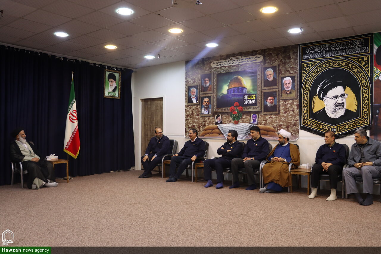 دیدار مدیرعامل و معاونین فولاد با نماینده ولی فقیه در خوزستان