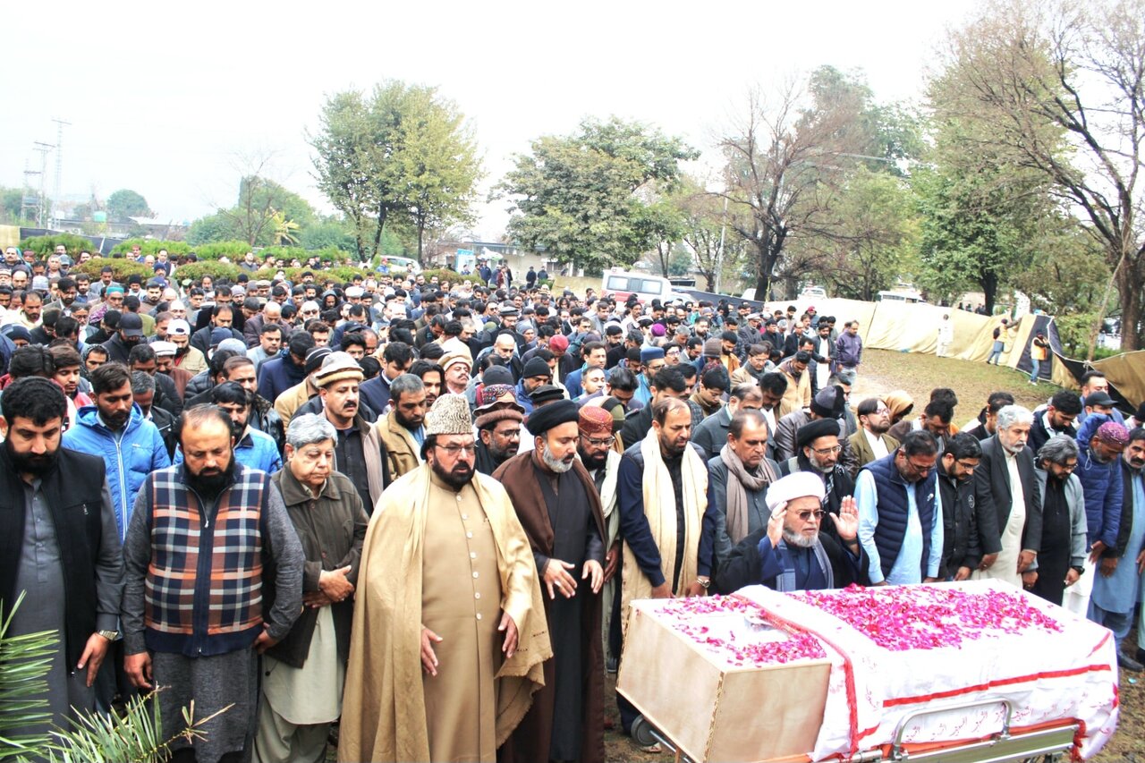 سانحہ اسلام آباد ترلائی میں باپ کے بعد بیٹا بھی جام شہادت نوش کر گیا / علامہ شبیر حسن میثمی نے نماز جنازہ پڑھائی