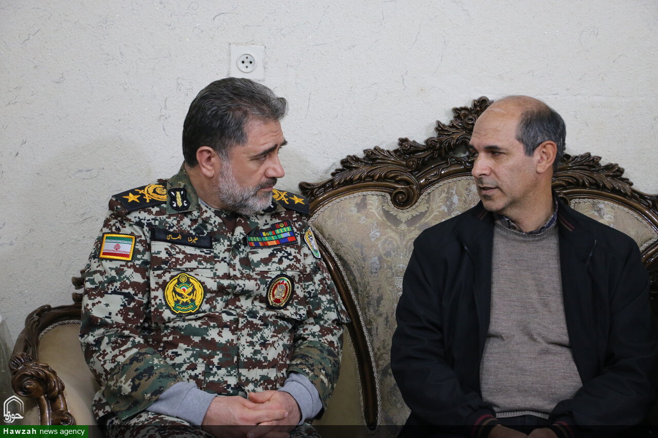 دیدار فرمانده قرارگاه مشترک پدافند هوایی خاتم الانبیا(ص) با جانبازان جنگ تحمیلی ۱۲ روزه