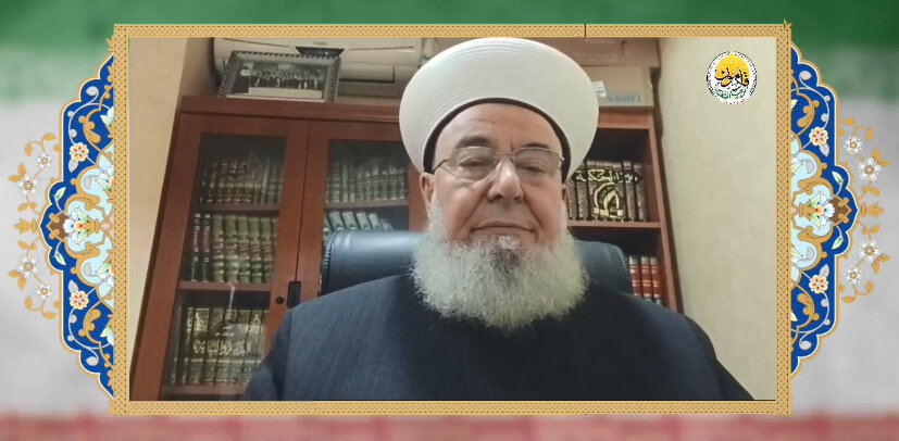 رئیس هیئت امنای تجمع علمای مسلمان لبنان: جمهوری اسلامی ایران، انقلابی برای تمام امت اسلامی + فیلم