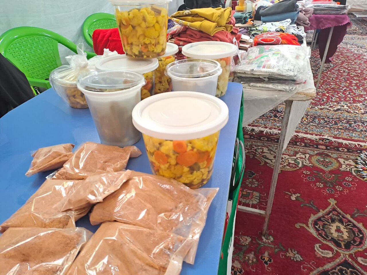 نمایشگاه اقتصاد مقاومتی در نائین