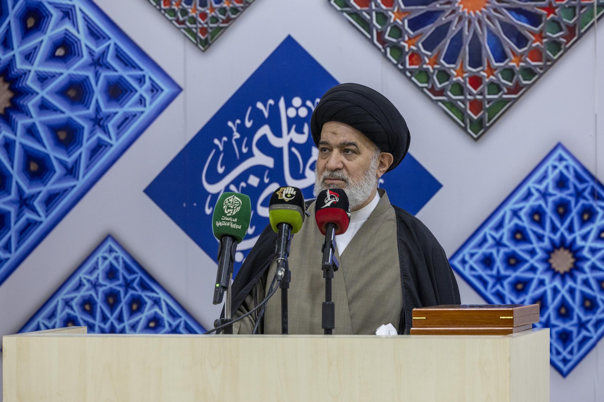 متولي العتبة العباسية يدعو إلى تسليط الضوء على تراث الشيخ الطوسي وتعزيز الحراك العلميّ في النجف الأشرف