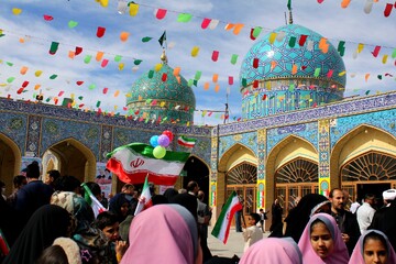 تصاویر/ مراسم راهپیمایی یوم‌الله ۲۲ بهمن در شهر جوپار