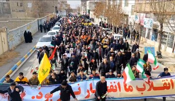 فیلم |راهپیمایی باشکوه ۲۲ بهمن در کمیجان