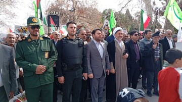 تصاویر/ مراسم راهپیمایی یوم‌الله ۲۲ بهمن در شهر ماهان