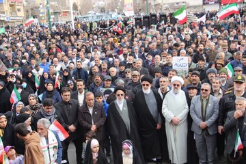 تصاویر/ جشن باشکوه چهل‌وهفتمین سالگرد پیروزی انقلاب اسلامی در ملایر
