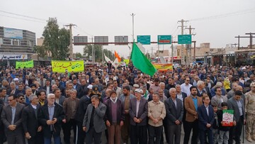 فیلم| گرامیداشت جشن پیروزی انقلاب در شهرستان مهران  با حضور پرشور مردم