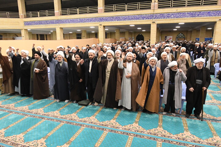 تصاویر/ گردهمایی علمای شیعه و اهل سنت ارومیه