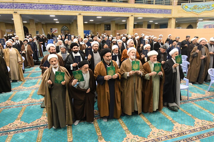 تصاویر/ گردهمایی علمای شیعه و اهل سنت ارومیه