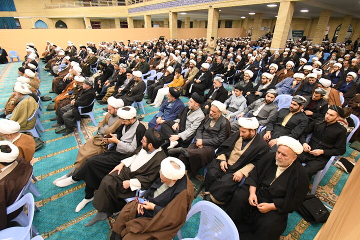 تصاویر/ گردهمایی علمای شیعه و اهل سنت ارومیه