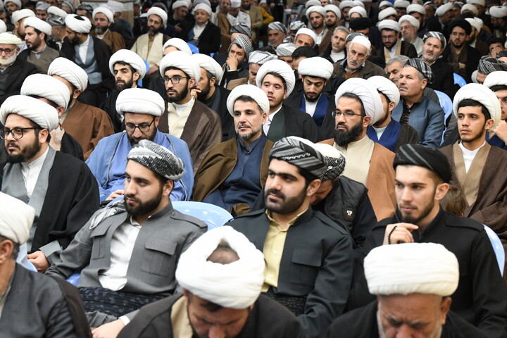 تصاویر/ گردهمایی علمای شیعه و اهل سنت ارومیه