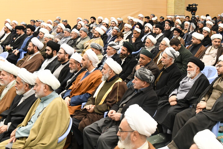 تصاویر/ گردهمایی علمای شیعه و اهل سنت ارومیه