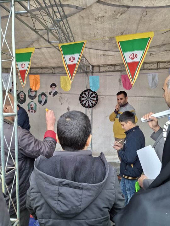 تصاویر / برپایی غرفه فرهنگی مدرسه علمیه ولایت  تهران