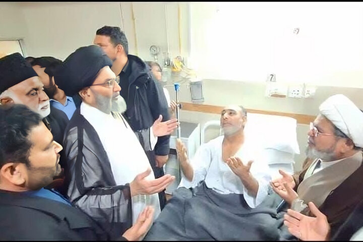 قائد ملت جعفریہ پاکستان کا اعلی سطحی وفد کے ہمراہ پمز و پولی کلینک ہاسپٹلز کا دورہ