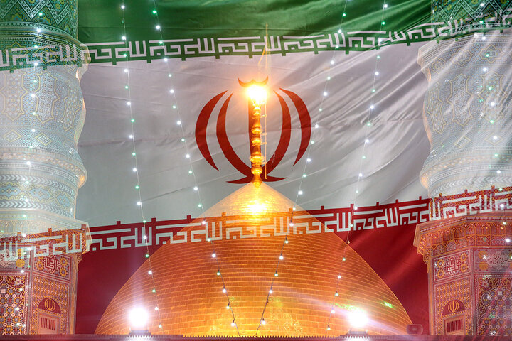 گلبانگ «الله اکبر» در حرم مطهر بانوی کرامت طنین انداز شد