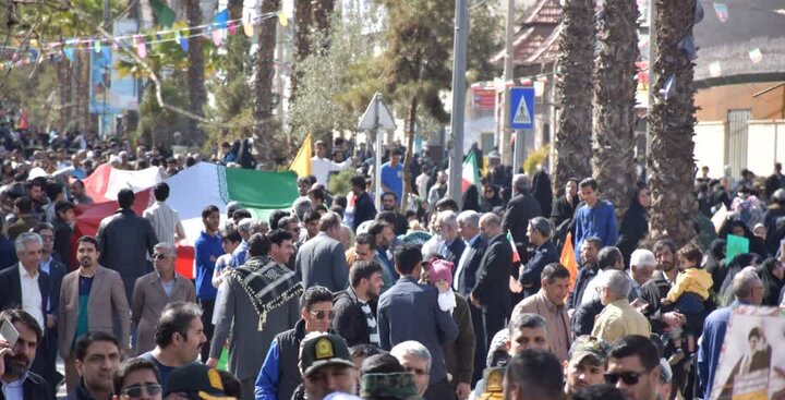 تصاویر/ حضور پرشور مردم زاهدان در بهار انقلاب