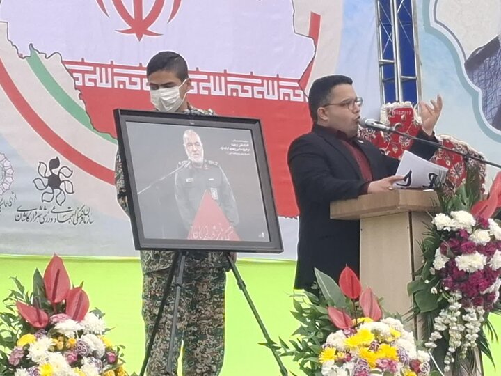 تصاویر/ جشن یوم الله 22 بهمن در میدان جهاد کاشان