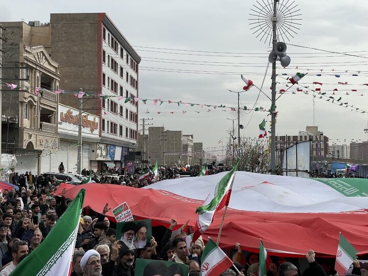 تصاویر/ مراسم راهپیمایی یوم الله ۲۲ بهمن سال در ملارد