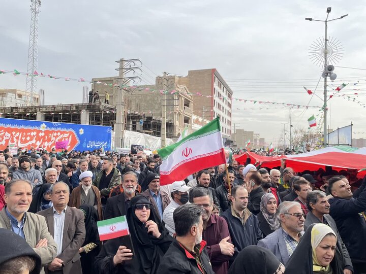 تصاویر/ مراسم راهپیمایی یوم الله ۲۲ بهمن سال در ملارد