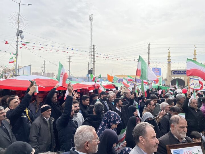 تصاویر/ مراسم راهپیمایی یوم الله ۲۲ بهمن سال در ملارد