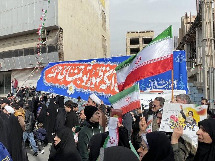 تصاویر/ مراسم راهپیمایی یوم الله ۲۲ بهمن سال در ملارد