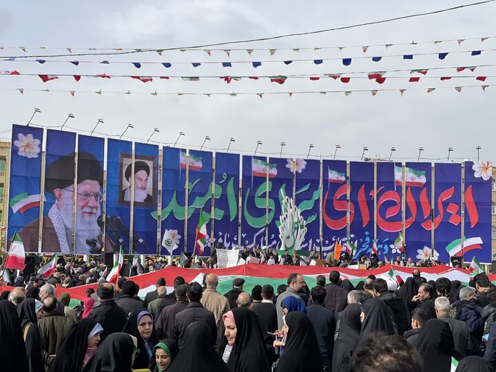 تصاویر/ مراسم راهپیمایی یوم الله ۲۲ بهمن سال در ملارد