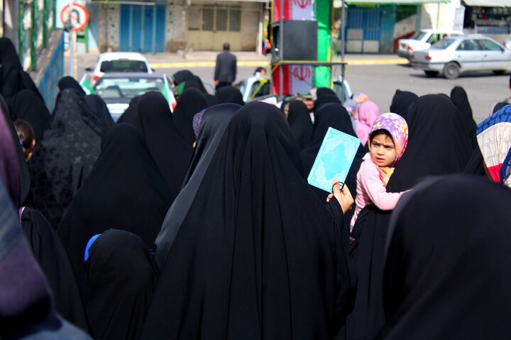 تصاویر/ مراسم راهپیمایی یوم‌الله ۲۲ بهمن در شهر جوپار