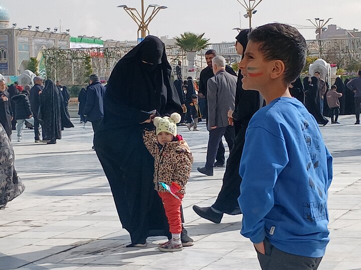 تصاویر/راهپیمایی ۲۲ بهمن در مشهدمقدس