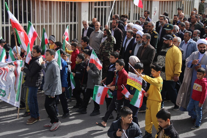 تصاویر/ مراسم راهپیمایی یوم‌الله ۲۲ بهمن در شهر جوپار