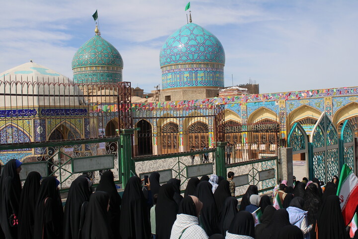 تصاویر/ مراسم راهپیمایی یوم‌الله ۲۲ بهمن در شهر جوپار