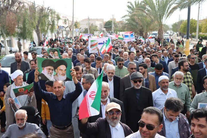 تصاویر/ راهپیمایی ۲۲ بهمن در عالیشهر