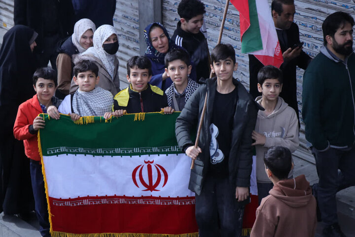 تصاویر/ راهپیمایی پرشور مردم ولایتمدار و شهیدپرور قدس