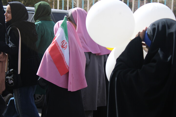 تصاویر/ مراسم راهپیمایی یوم‌الله ۲۲ بهمن در شهر جوپار