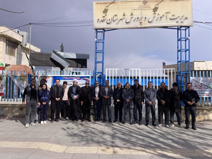 تصاویر/ مراسم راهپیمایی ۲۲ بهمن در نقده