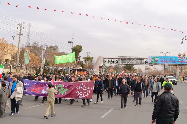 راهپیمایی باشکوه یوم‌الله 22 بهمن در اسلامشهر