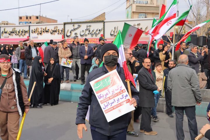 راهپیمایی باشکوه یوم‌الله 22 بهمن در اسلامشهر