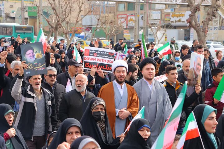 راهپیمایی باشکوه یوم‌الله 22 بهمن در اسلامشهر
