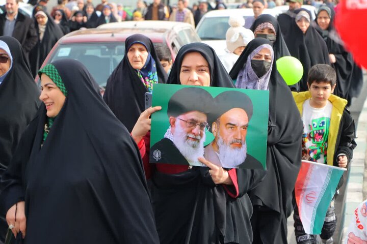 راهپیمایی باشکوه یوم‌الله 22 بهمن در اسلامشهر