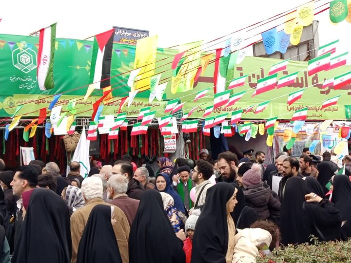تصاویر / لبیک مردم شهر تهران به فرمان امام خامنه ای