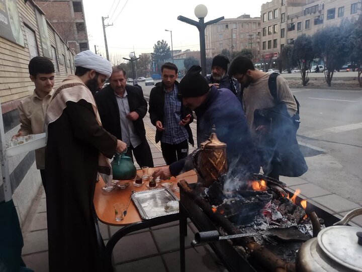 تصاویر/ حضور پرشور و حماسی طلاب و روحانیون شهرستان پاکدشت در جشن ملی ۲۲ بهمن