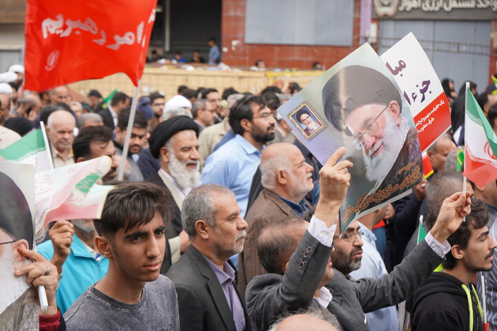 راهپیمایی باشکوه مردم اهواز در یوم الله 22 بهمن