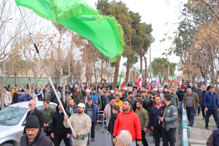 تصاویر/ لبیک شهرستان اسلامشر به رهبر معظم انقلاب