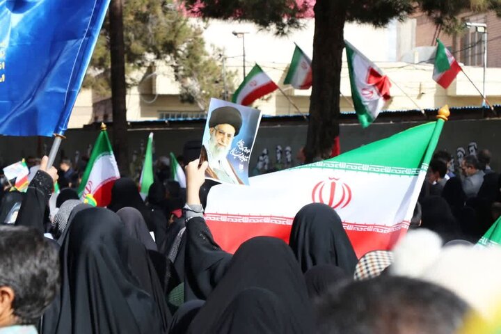 تصاویر/ مراسم راهپیمایی یوم‌الله ۲۲ بهمن رفسنجان